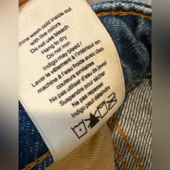 Rag & Bone X Revolve Alex High Rise Straight in Norwalk NWOT - Picture 14 of 15